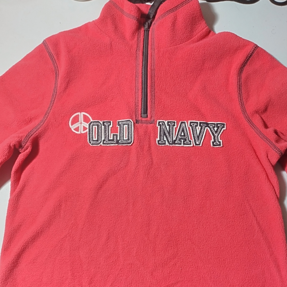 Old navy fleece kids girls large size 10-12 pink in pristine condition